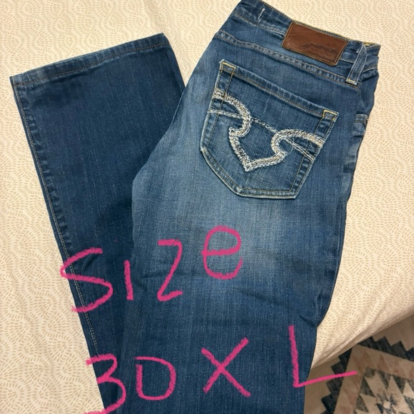 Big Star Women's Dark Blue Boot Cut Jeans - Picture 1 of 1